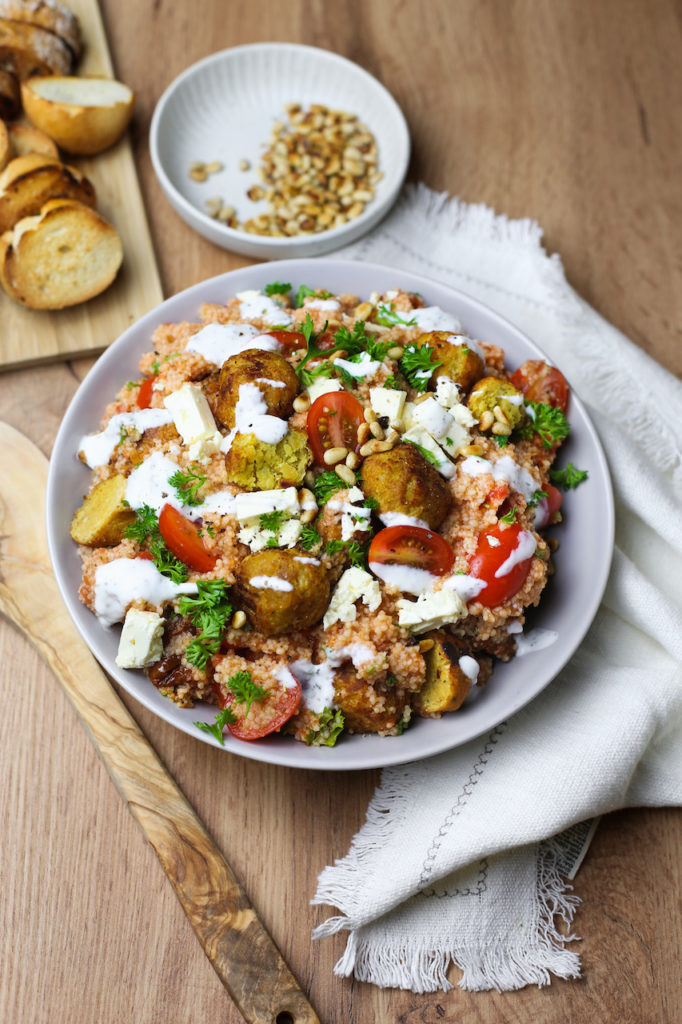 Falafel Couscous Bowl Marisa's Table