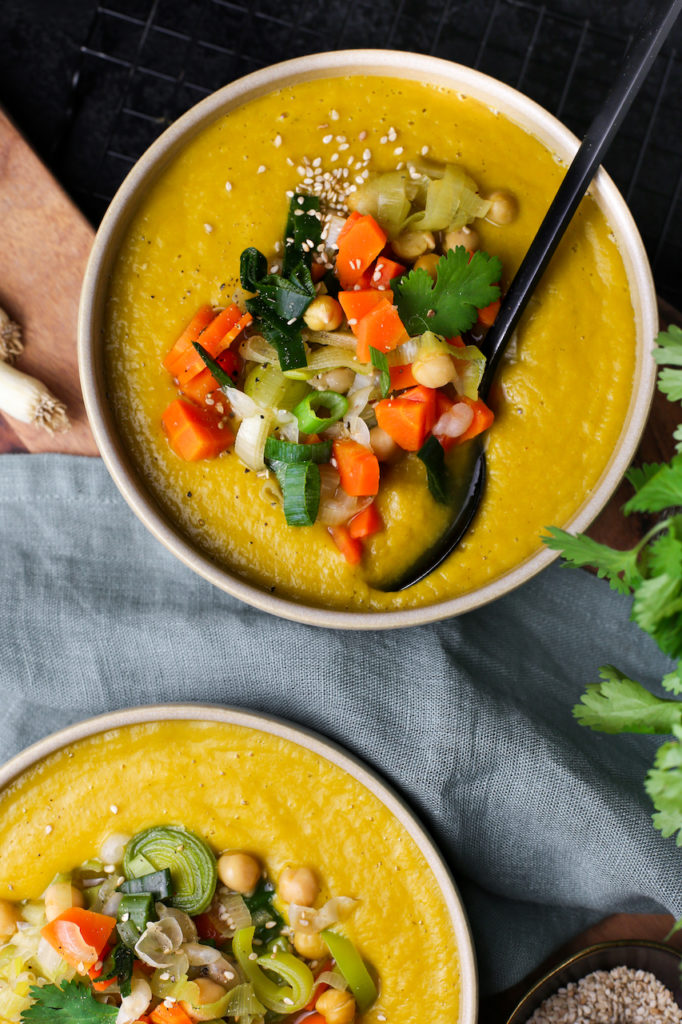 Kichererbsen Karotten Suppe - Marisa&amp;#39;s Table